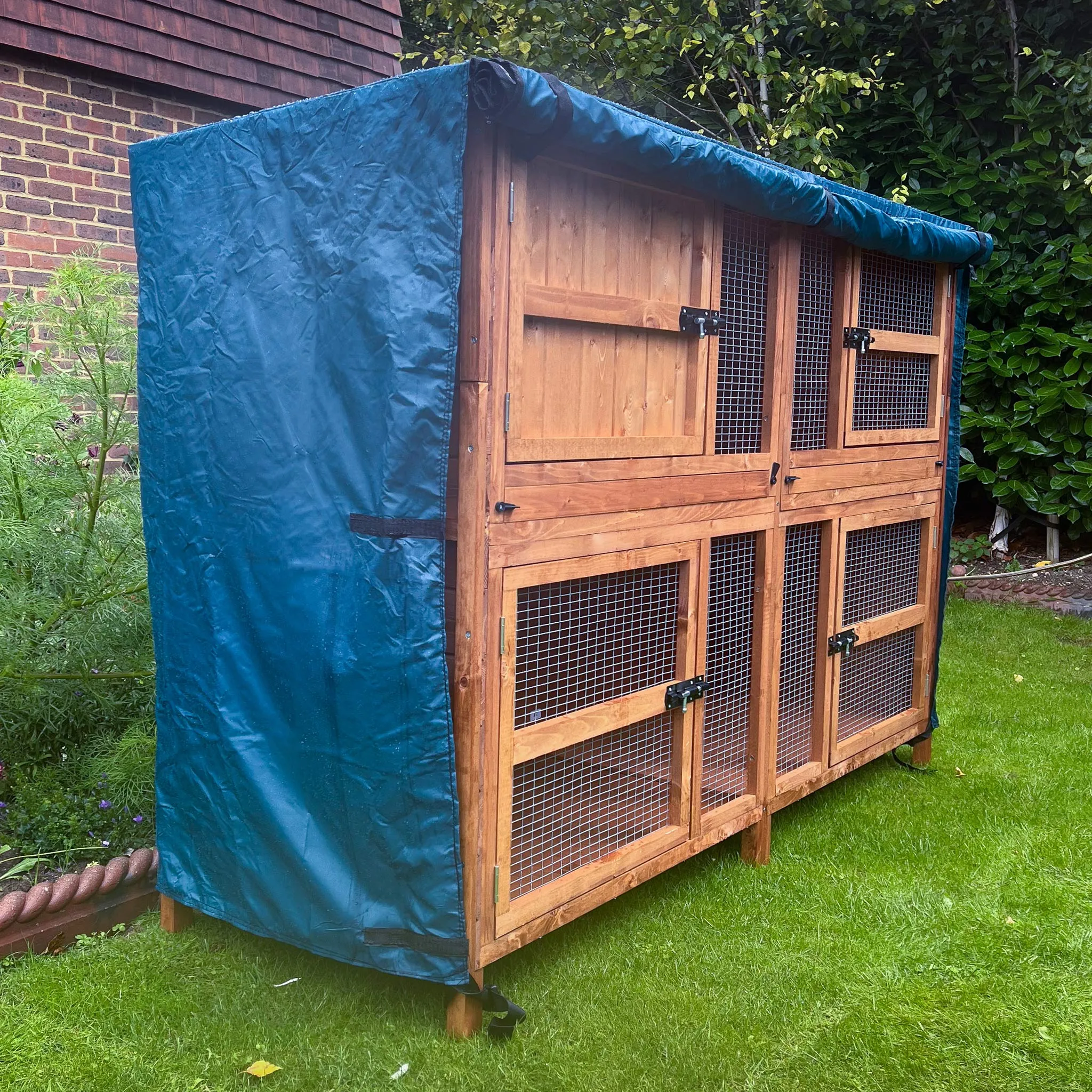 5ft Chartwell Double Rabbit Hutch Cover | Protect Your Hutch From The Weather With Day Dry™ Rain Covers