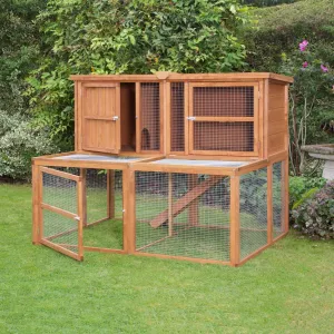 5ft Kendal Luxury Guinea Pig Hutch and Run Combo