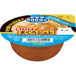 6 FOR $12.50: Ciao Chicken Fillet With Dried Bonito & Lactic Acid Bacteria Jelly Cup Wet Cat Food 65g