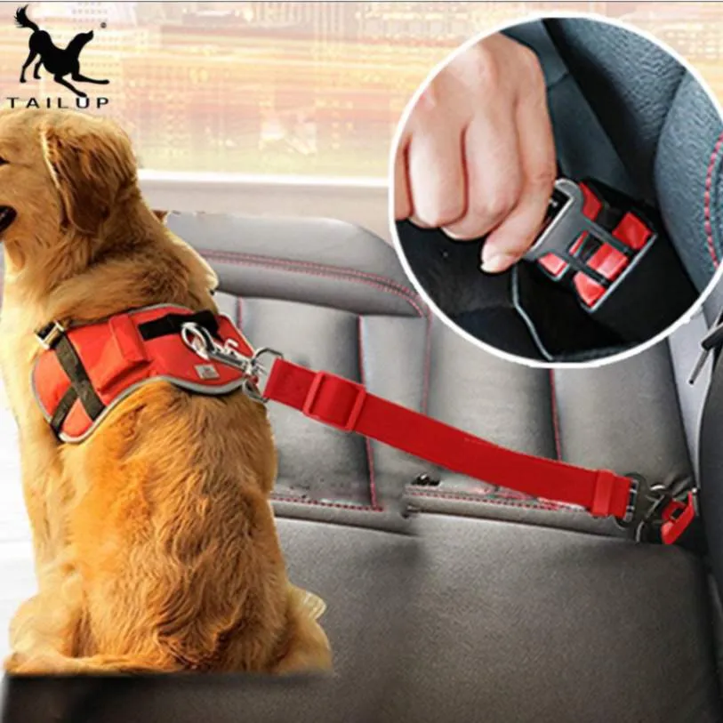 Adjustable Dog Car Seat Belt: Safe and Secure Travel for Your Pup!