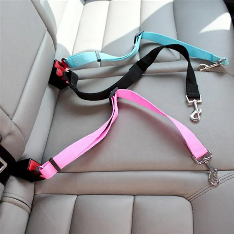 Adjustable Dog Car Seat Belt: Safe and Secure Travel for Your Pup!