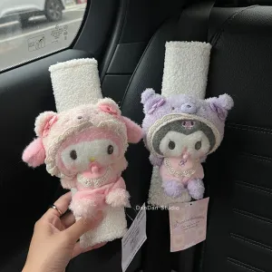 Baby Kitty Plush Car Seat Belt KI687