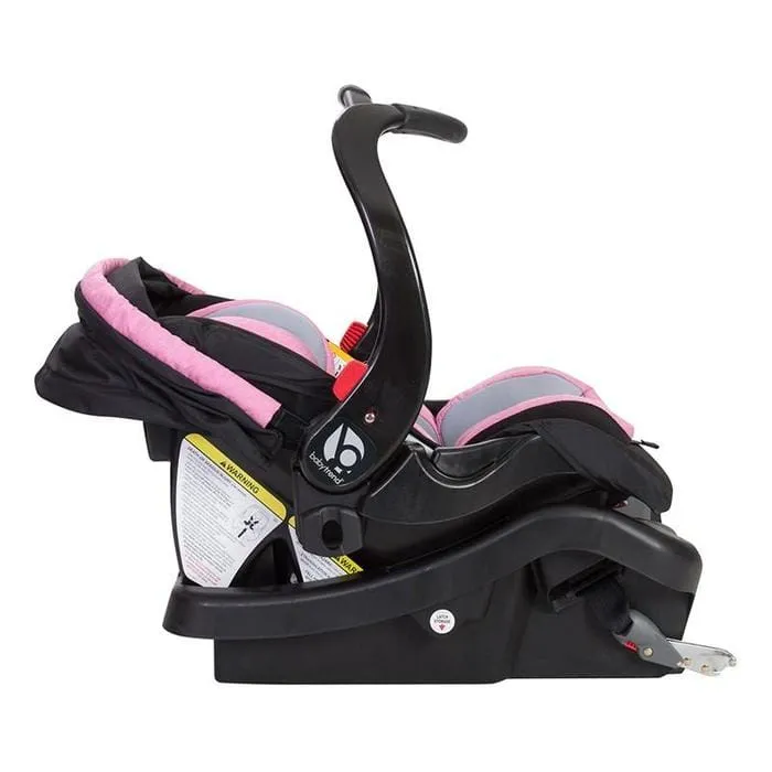 Baby Trend Secure Snap, 5-Point Safety Harness, Tech 35 Infant Car Seat Pink Sorbet - CS66B20B