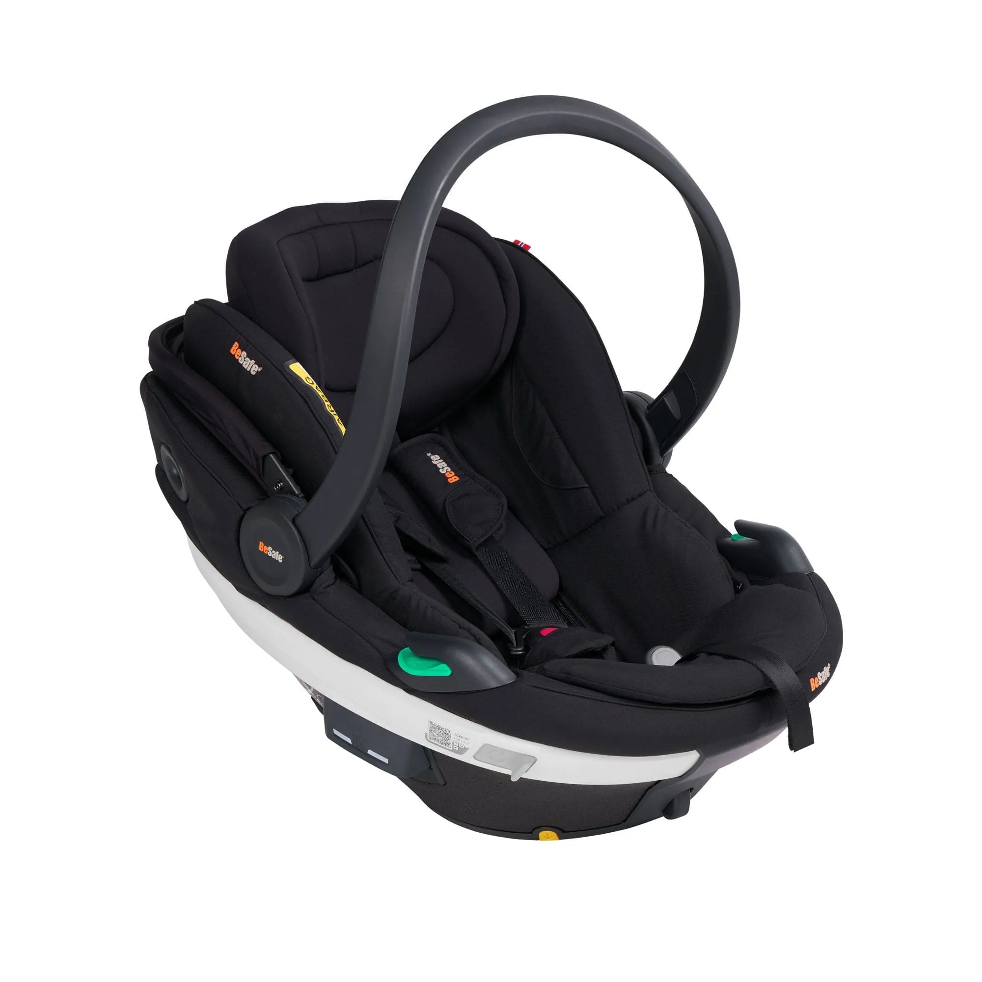 BeSafe Go Beyond Car Seat & Base Duo in Black Cab