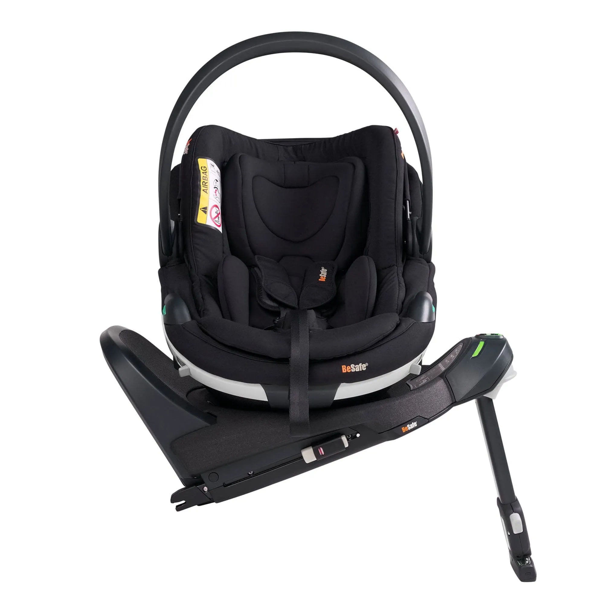 BeSafe Go Beyond Car Seat & Base Duo in Black Cab