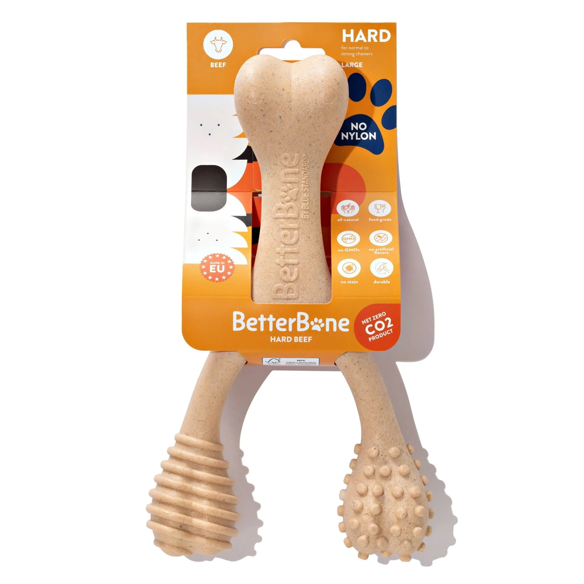 BetterBone Hard Density- Tough, SUPER Durable All-Natural, Dog Chews - For Aggressive Chewers.