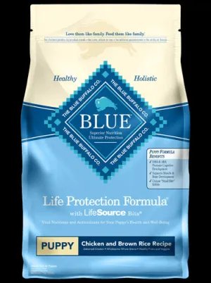 Blue Buffalo Chicken & Rice Puppy Dry Dog Food 30lb