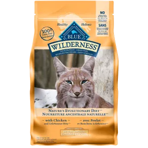 BLUE Wilderness Grain Free Weight Control Chicken Recipe Cat Food, 5lb