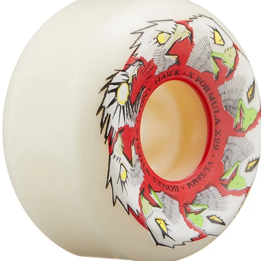 BONES WHEELS HAWK ANIMATION X-FORMULA 99A V5 SIDECUT (58MM/60MM)