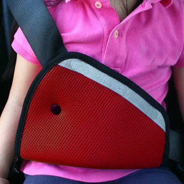 Breathable Child Neck Protection Positioner Triangle Baby Kid Car Safe Fit Seat Belt Adjuster Car Safety Belt Adjust Device