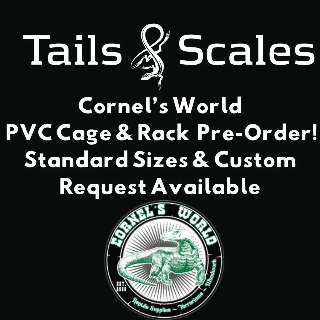 Cornel's World Flatpack PVC Cages - 6' Long Standard Cages - PRE-ORDER DEADLINE NOVEMBER 1ST 2024