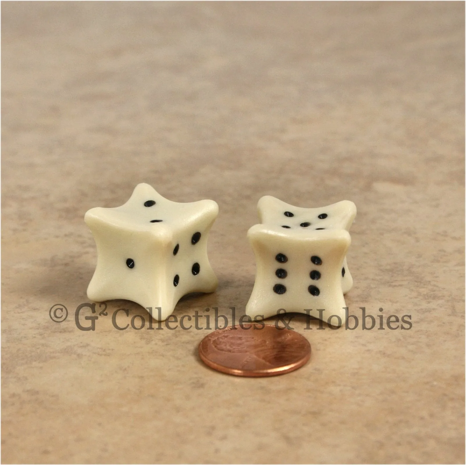 D6 6pc Dice Bones Set