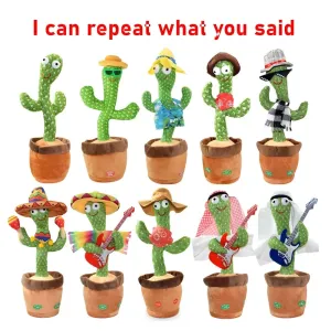 Dancing Cactus Electronic Plush Toys