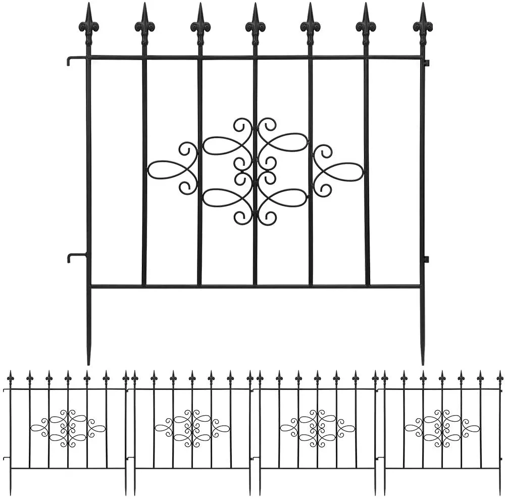 Decorative Garden Fence GFP008 Outdoor 27inx11ft Model Number ET080