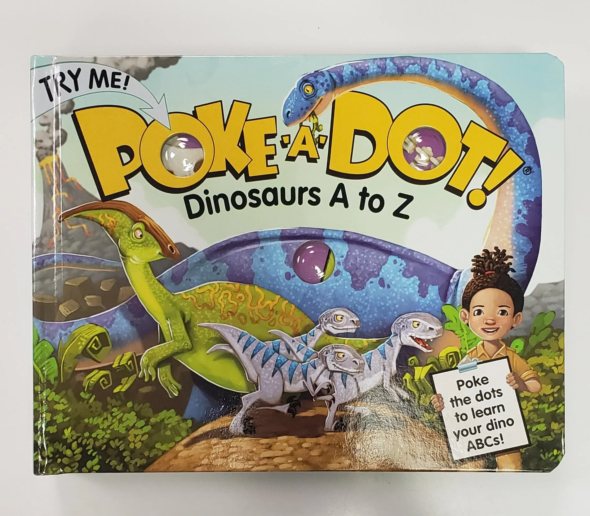 Dinosaurs A to Z Poke-A-Book