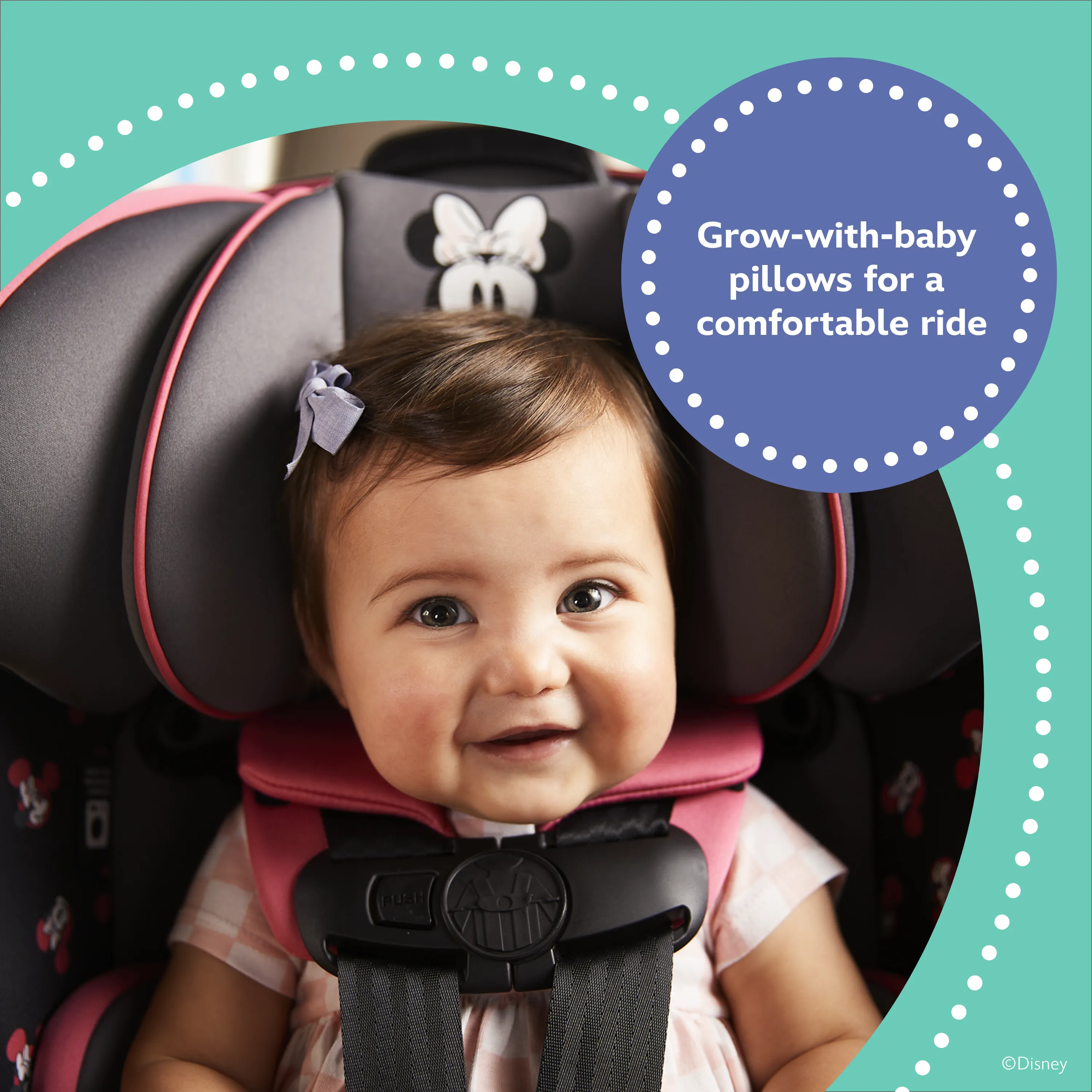 Disney Baby Grow and Go™ All-in-One Convertible Car Seat