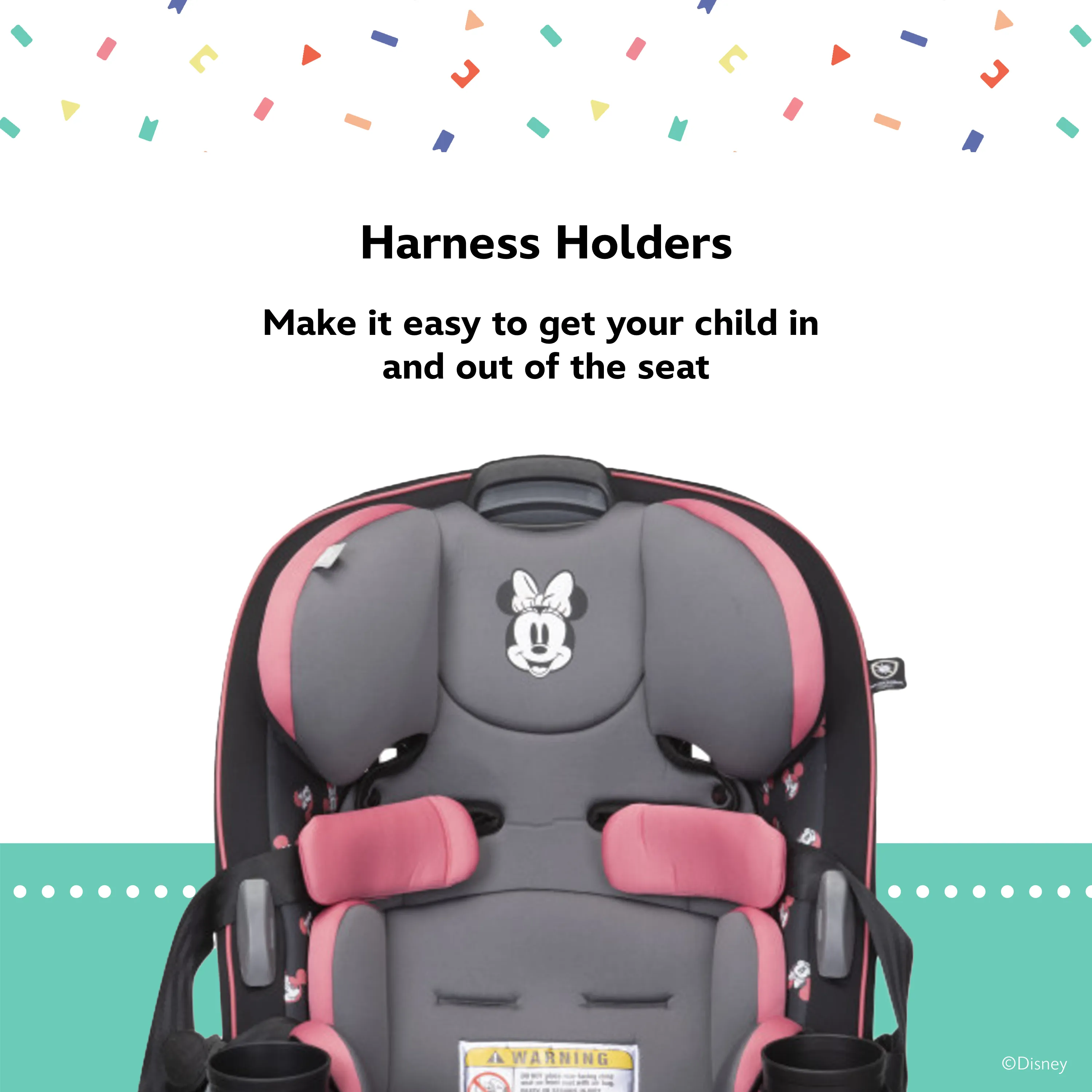 Disney Baby Grow and Go™ All-in-One Convertible Car Seat