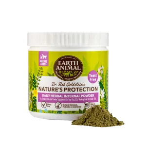 Earth Animal Nature's Protection™ Flea & Tick Daily Herbal Internal Powder - Yeast Free