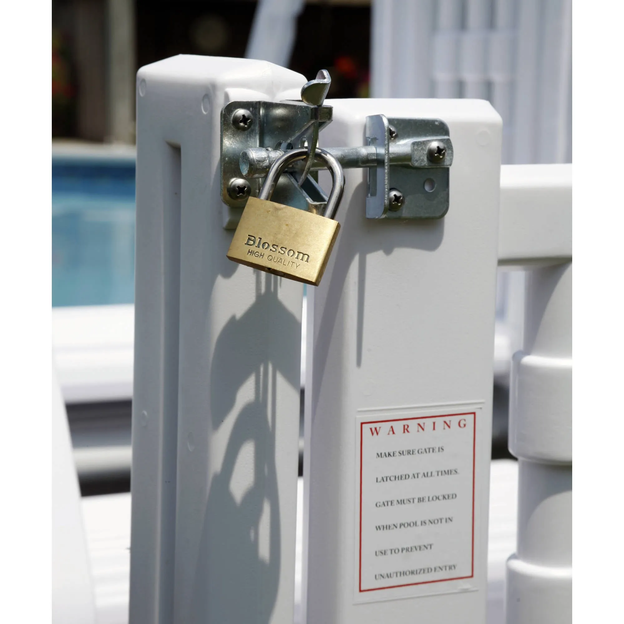 Easy Pool Step Entry System w/ Gate