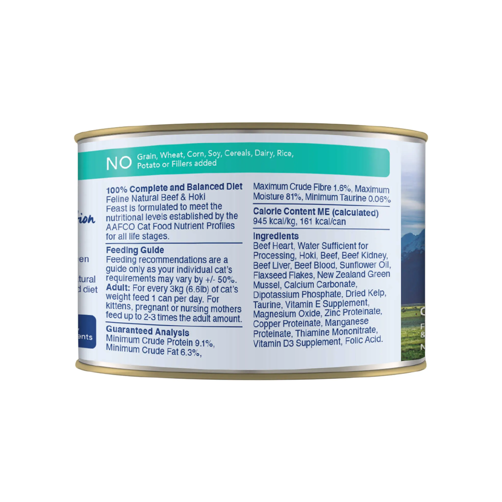 Feline Natural Grain-Free Canned Wet Cat Food