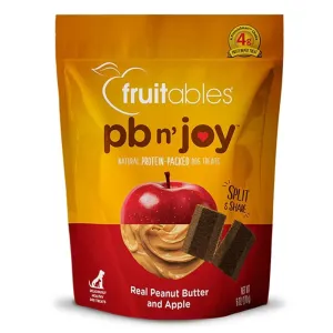 Fruitables PB N' Joy Peanut Butter & Apple Dog Treats 6oz