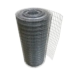 Galvanized Steel Welded Wire Fence (3ft x 100ft/Gauge 14)