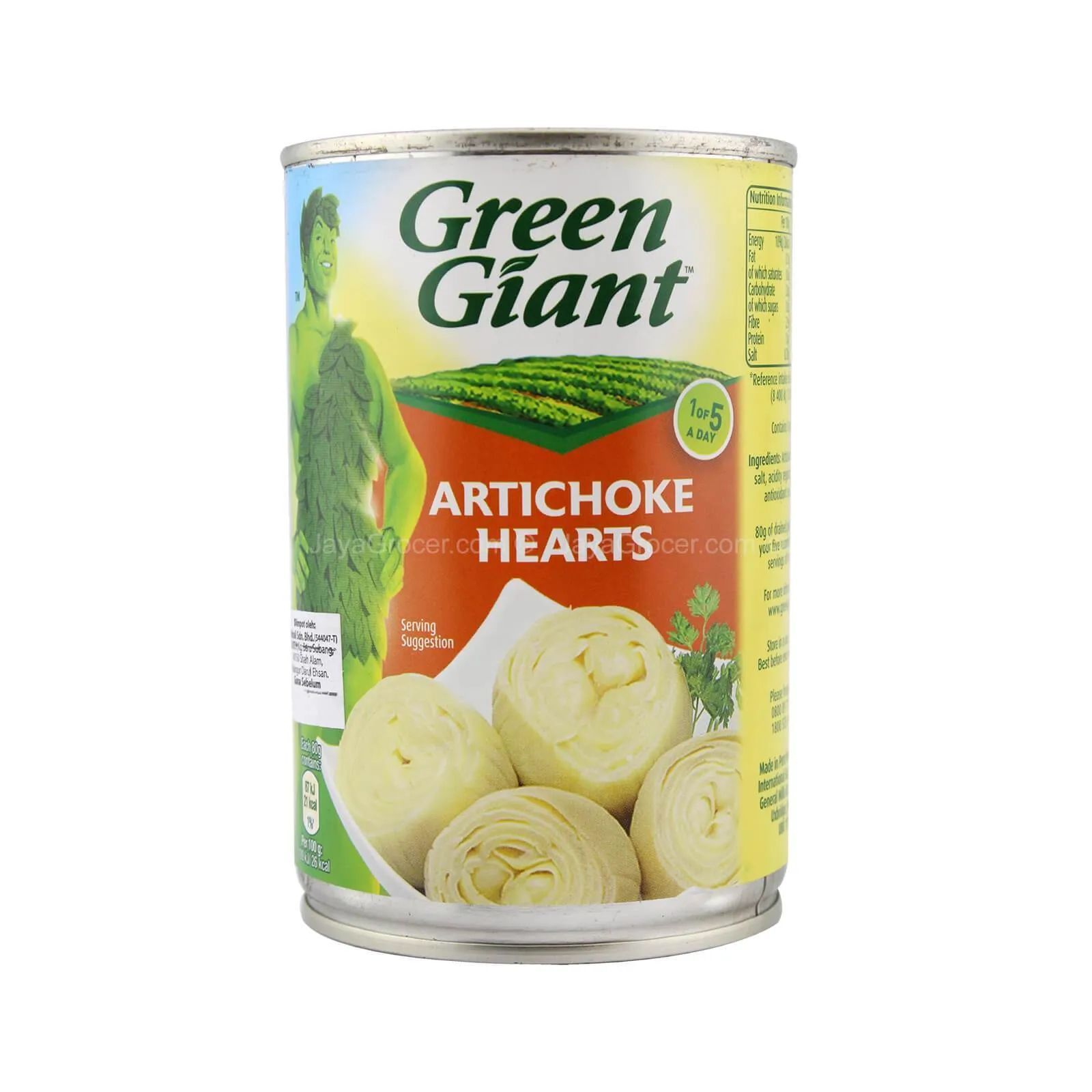 GREEN GIANT ARTICHOKE HEART 400G