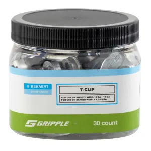 Gripple T-Clip, 30ct tub