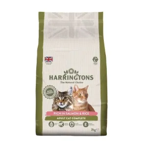 Harringtons 2kg Complete Salmon With Rice Cat Food