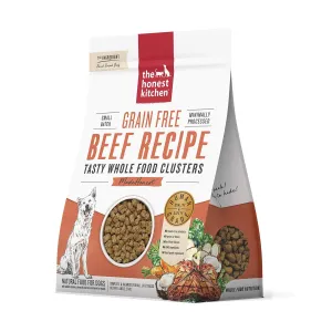 Honest Kitchen Grain-Free Beef Whole Food Clusters Dry Dog Food 5lb