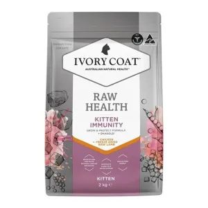 Ivory Coat Raw Health Kitten Immunity Kitten Dry Cat Food