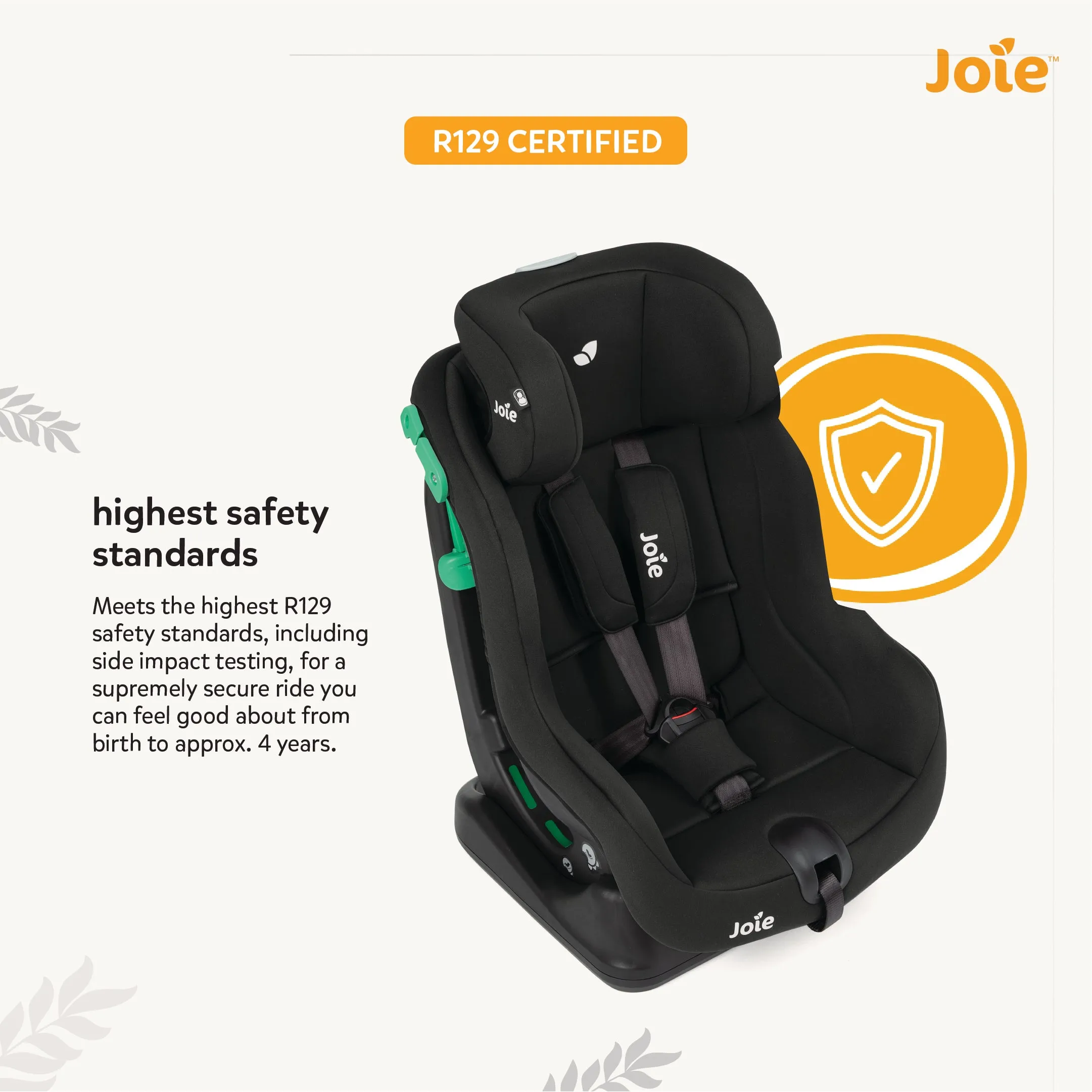 Joie Car Seat Steadi R129 Shale