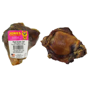 Jones Natural Meaty Beef Knee Cap Dog Chews