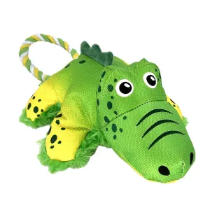 KONG Cozie Tuggz Alligator Dog Toy