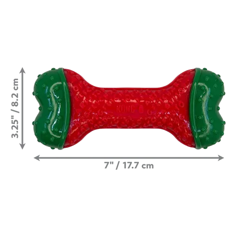 Kong Holiday Dog Holiday Core Strength Bone