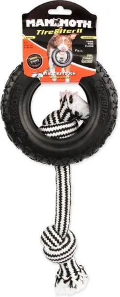 Mammoth TireBiter II w/ Rope Dog Toy