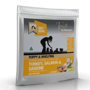 Meals for Mutts Turkey, Salmon & Sardine Puppy Dry Dog Food