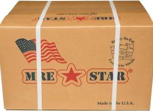 MRE STAR Meals with Heater (12 MRE Meals)