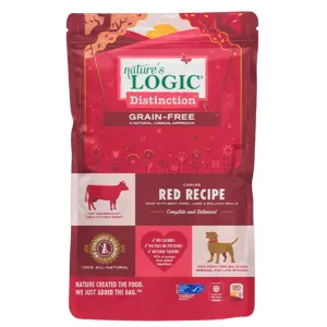 Nature's Logic Grain Free Distinction Red Recipe Dog Food 4.4lb