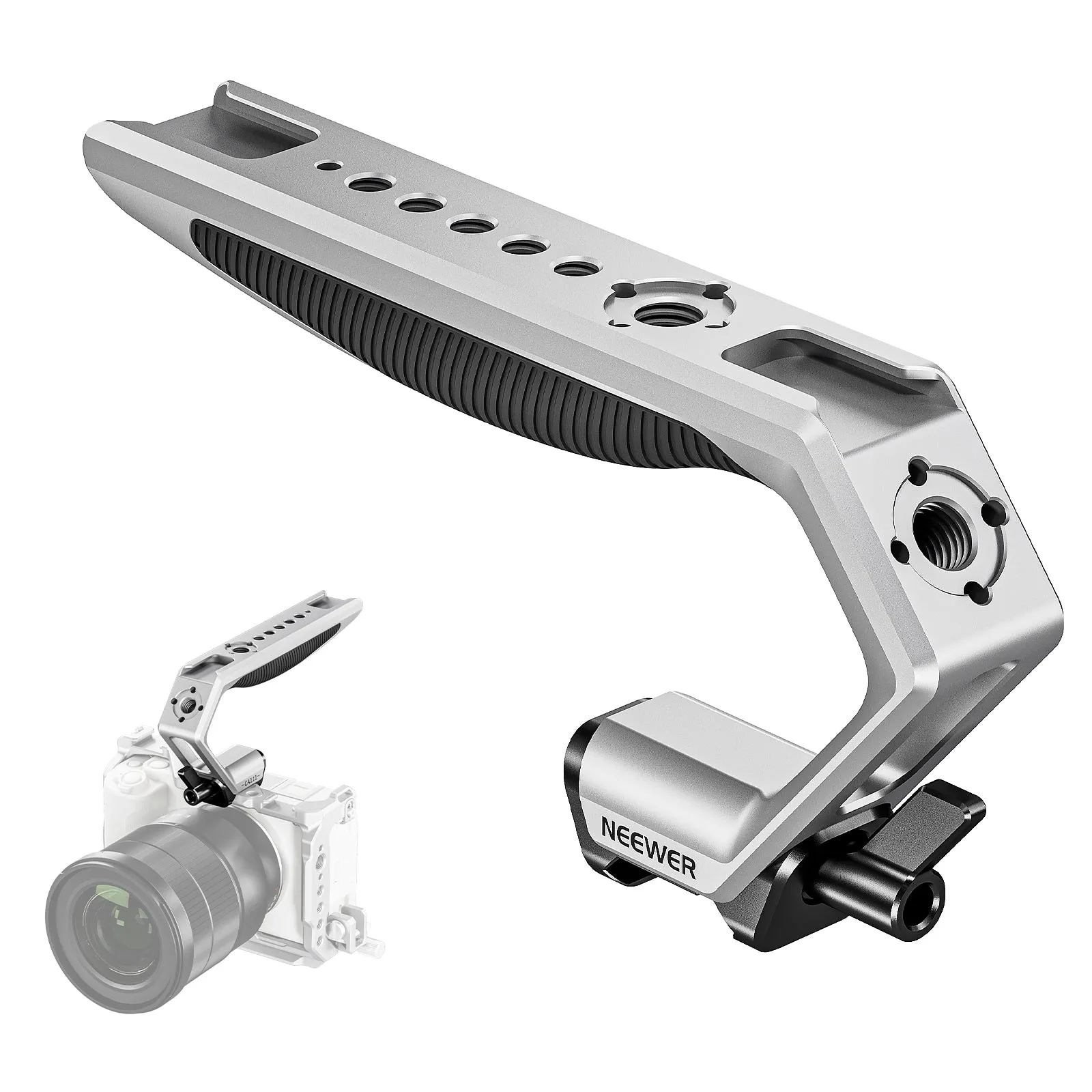 NEEWER CA111 Camera Top Handle with Quick Release NATO Clamp