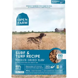 Open Farm Freeze Dried Raw Surf & Turf Dog Food 22oz