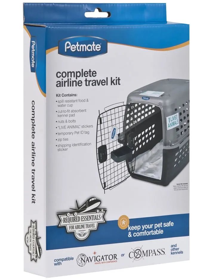 Petmate Complete Airline Travel Kit