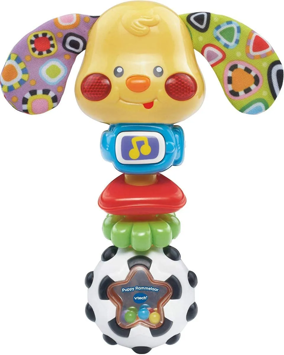 PLAYTIME PUPPY RATTLE