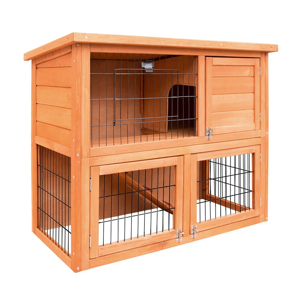 Rabbit Hutch Hutches Large Metal Run Wooden Cage Chicken Coop Guinea Pig