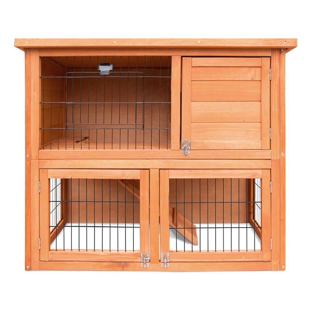 Rabbit Hutch Hutches Large Metal Run Wooden Cage Chicken Coop Guinea Pig