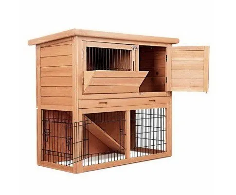 Rabbit Hutch w/ 2 Storeys Run