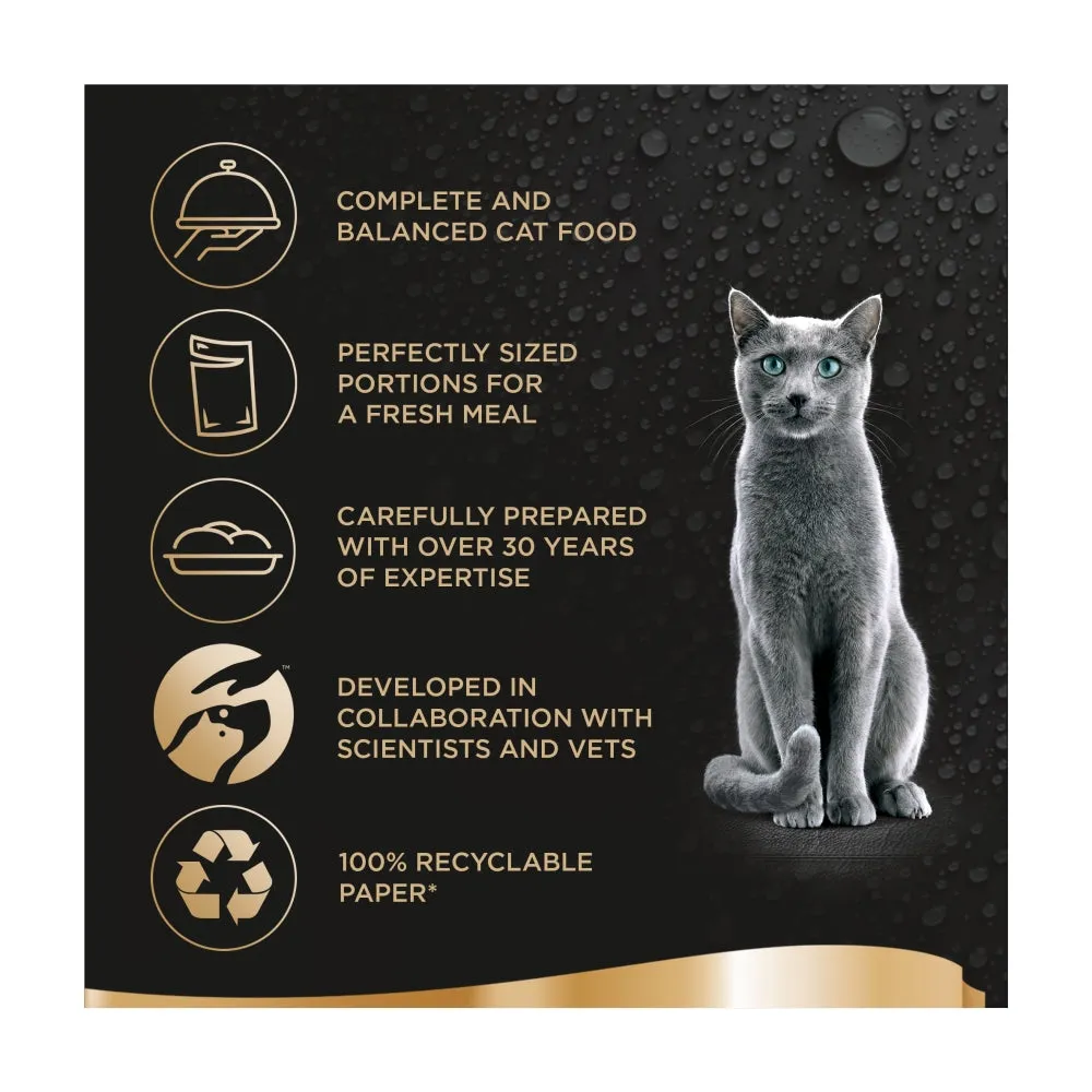 Sheba | Wet Cat Food Pouches | Fresh & Fine Single Servings | Chicken & Turkey Selection in Jelly - 6 x 50g