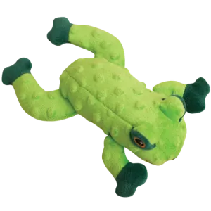 Snugarooz Lilly the Frog Plush Dog Toy