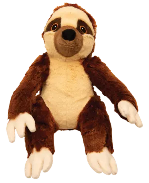 Snugarooz Sasha the Sloth Plush Dog Toy