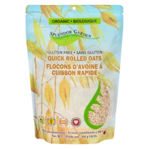 Splendor Garden Canadian Organic Spice & Herb - Gluten Free Quick Rolled Oats